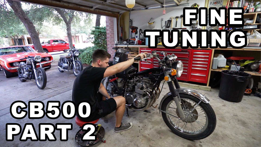 Honda CB500 Will it Run? Part 2