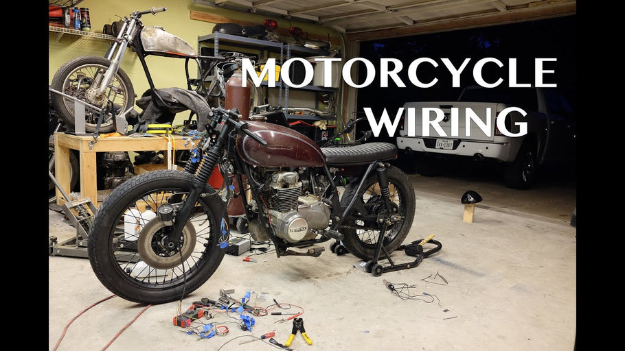 CB550 Cafe Racer / Brat Build : Wiring