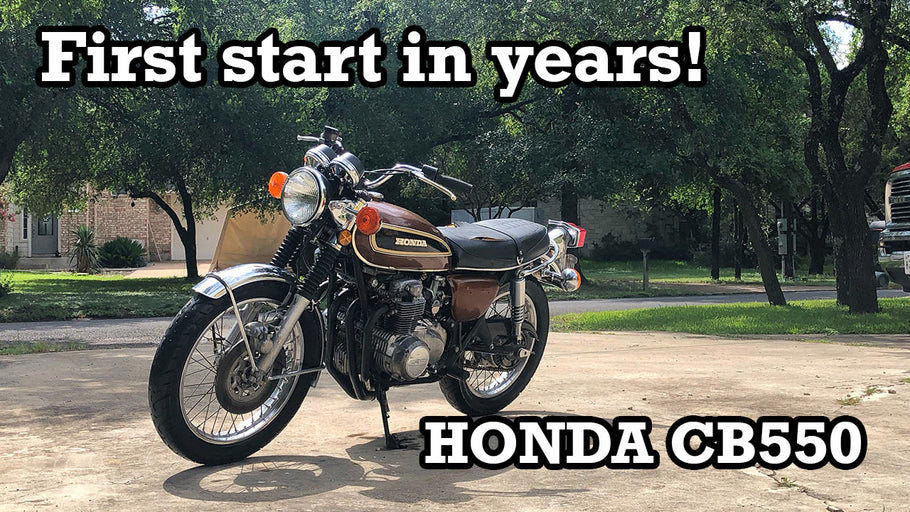 Abandoned Honda CB550: Will it Run?
